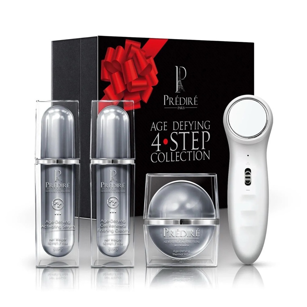 Brand new unopened Predire Paris Age Defying 4 Step skin care collection.